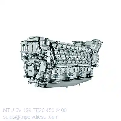 MTU 6V 199 TE20 450kW 2400RPM & Model:MTU Engines for Vehicles Tripoly#7232